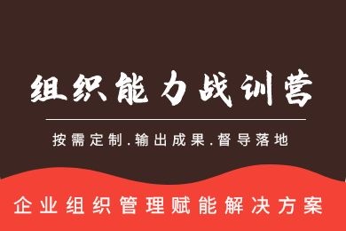 《組織能力戰(zhàn)訓(xùn)營(yíng)》